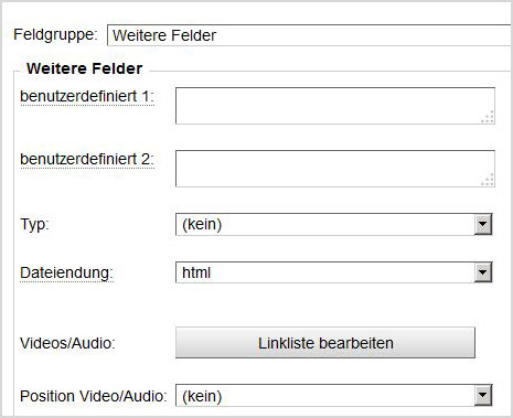 Linkliste Videos/Audio